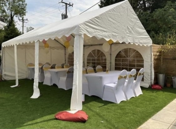 Marquee hire Marquee hire Dublin Marquee hire Kildare 8x4 marquee set up