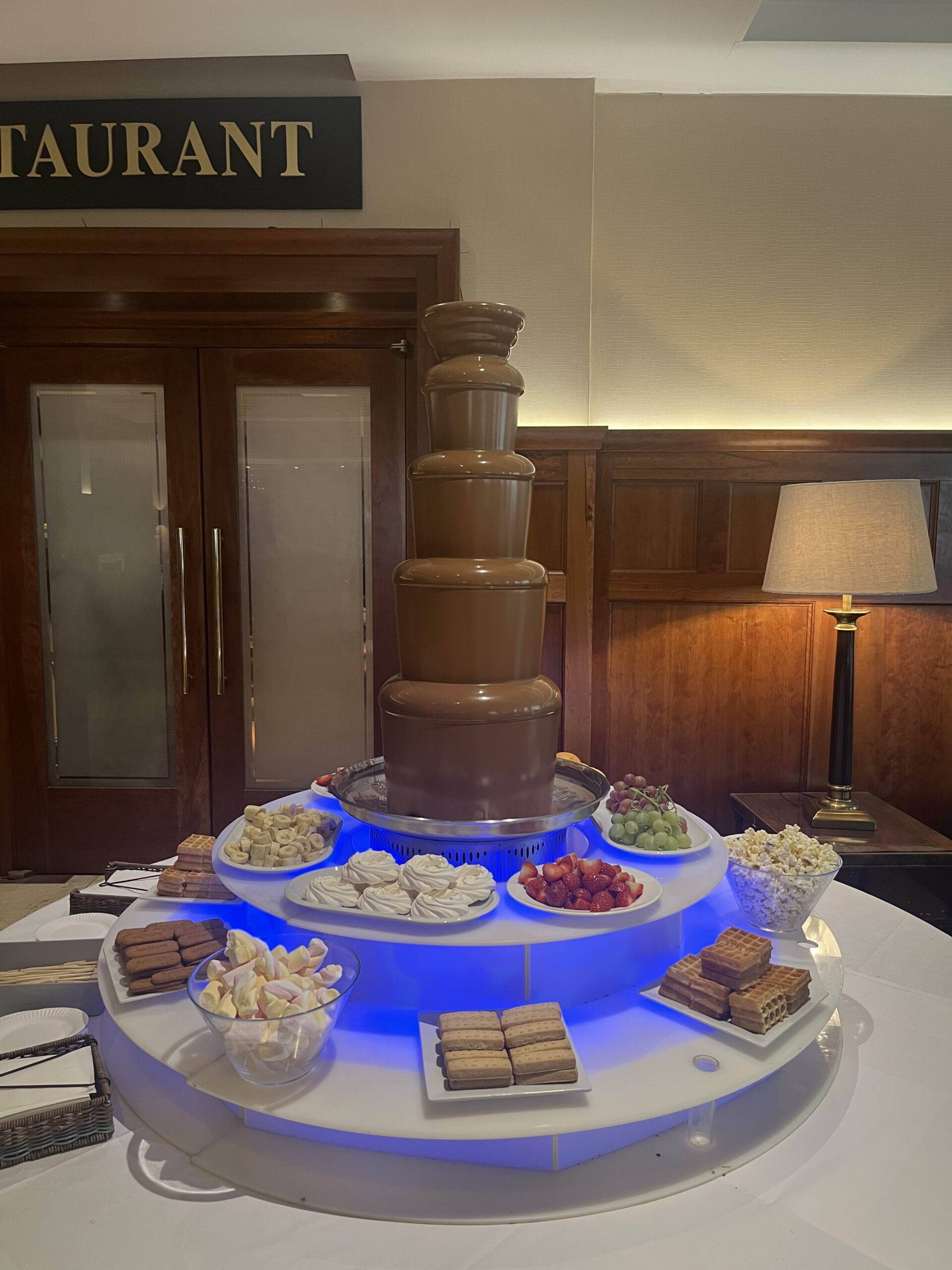Chocolate Fountain hire Salthill Bay Hotel