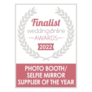 Finalist of Weddings on Line Photobooth & Selfie Mirror supplier of the year 2022
